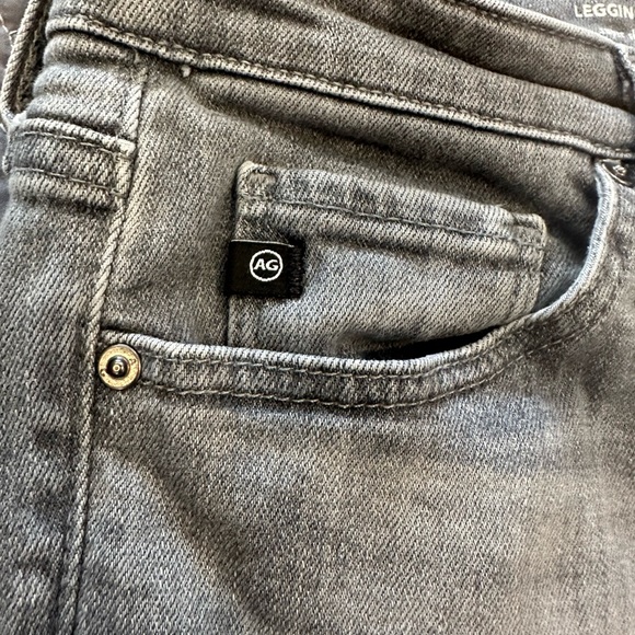 AG Adriano Goldschmied Gray Wash Super Skinny Ankle Size 28R - Picture 6 of 12